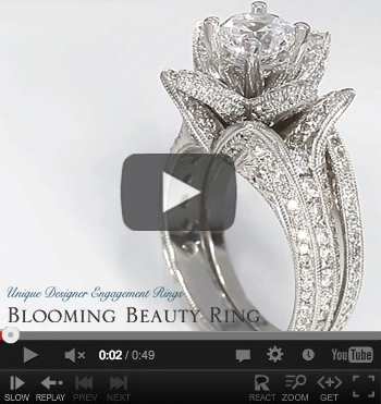 Our Newest Blooming Beauty Engagement Ring Set