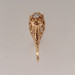 015ffbbr | Pre-Set Antique Filigree Ring | .06ct. round diamond | Florals