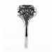 e031bbr | Antique Filigree Ring | for a 2.45ct. to 2.55ct. emerald stone | Renaissance