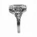 m006bbr | Antique Filigree Ring | for a 2.95ct to 3.05ct marquise stone | Scrolls
