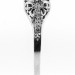 ov008bbr | Antique Filigree Ring | for a .38ct. to .48ct. oval stone | Hip Ring