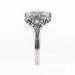 ov009bbr | Antique Filigree Ring | for a 1.15ct. to 1.25ct. oval stone | Simple and Dainty