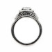 ov033bbr | Antique Filigree Ring | for a 1.8ct. to 1.9ct. oval stone | Romantic Setting