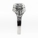ov039bbr | Antique Filigree Ring | for a 1.40ct. to 1.50ct. oval stone | Ornate Design