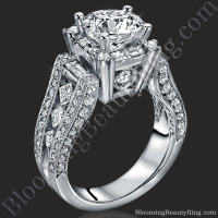 The Royal Throne Diamond Engagement Ring 1