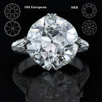 Old European Cut Diamond vs. The Traditional Round Brilliant Cut Diamond