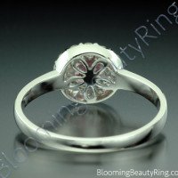 .60 ctw. Pink Sapphire and Diamond Raised Ring - 2