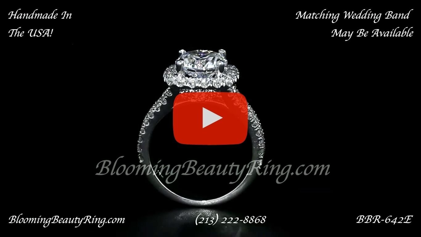 1.00 ctw. Diamond Engagement Ring bbr642E standing up video
