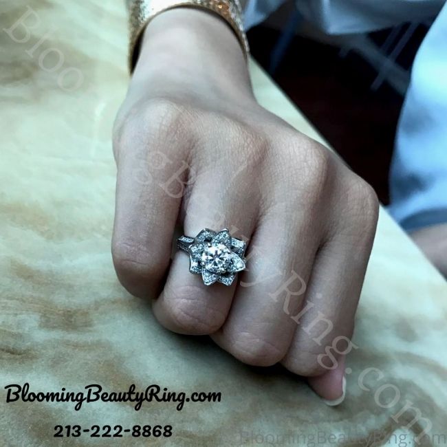 Lotus Engagement Rings Collection