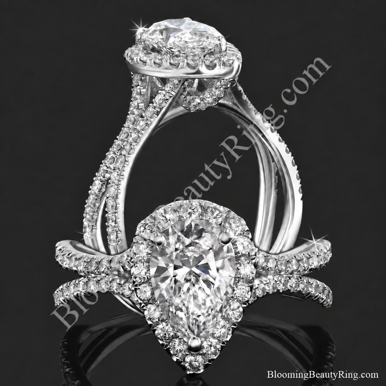 Diamond Engagement Ring BBR-737E