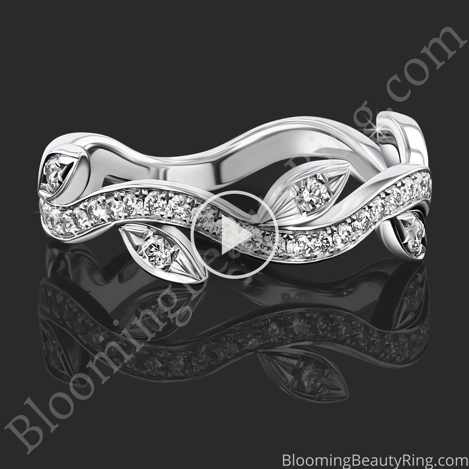 0.50 ctw. Matching Wedding Band – bbr626b laying down video