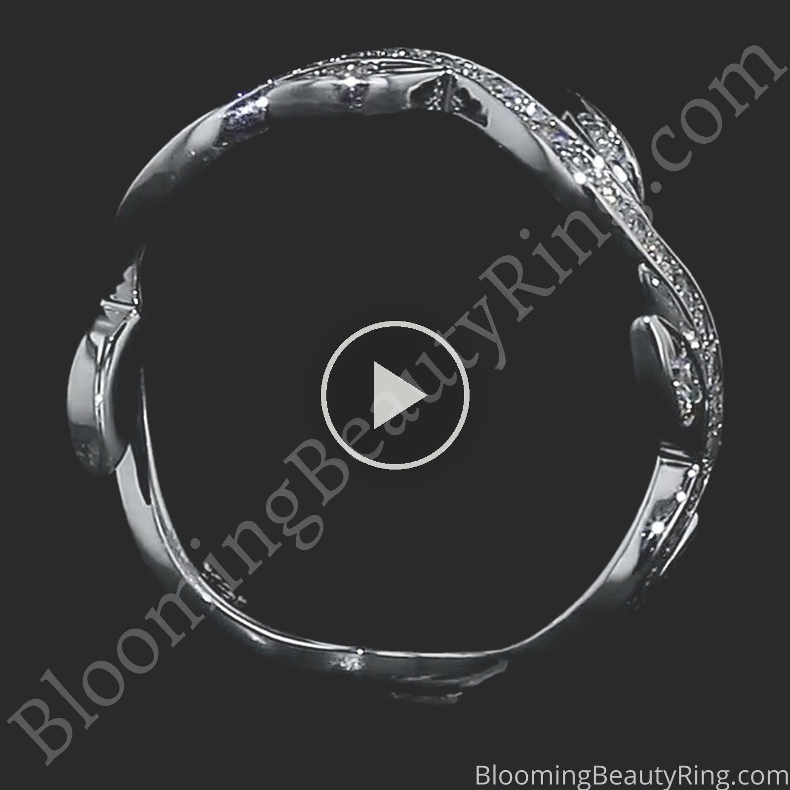 0.50 ctw. Matching Wedding Band – bbr626b standing up video