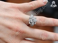 Blooming Rose engagement ring