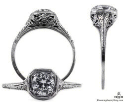 013bbr antique filigree engagement rings