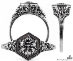 079bbr antique filigree engagement rings