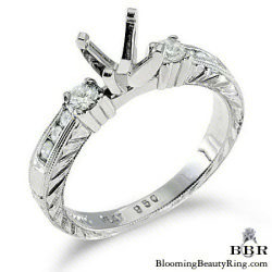 .35 ctw. 14K Gold Diamond Engagement Ring - nrd235