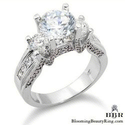 1.50 ctw. 14K Gold Diamond Engagement Ring - nrd293