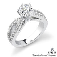 .28 ctw. 14K Gold Diamond Engagement Ring – nrd335