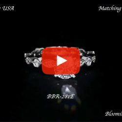 .35 ctw. Diamond Engagement Ring bbr281E laying down video