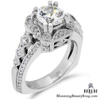 .65 ctw. 14K Gold Diamond Engagement Ring – nrd355