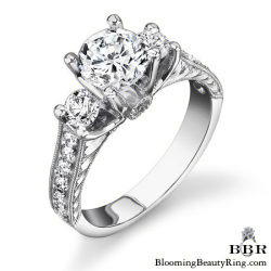 463-3-stone-engagement-ring