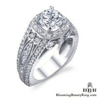 1.35 ctw. 14K Gold Diamond Engagement Ring – nrd521