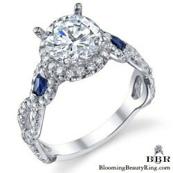 Newest Engagement Ring Design - nrd-543