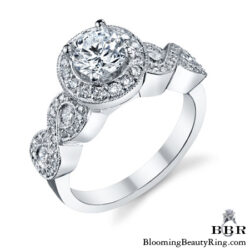 Newest Engagement Ring Design - nrd-575e