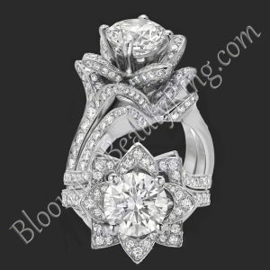 1.78 ctw. Original Large Blooming Beauty Flower Ring – bbr434
