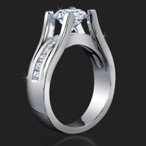 Very thick, Very Wide Engagement Ring Settings