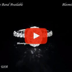 .90 ctw. Diamond Engagement Ring BBR726E laying down video