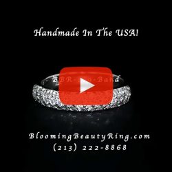 Matching Wedding Band BBR-189B - Blooming Beauty Ring