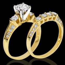 Tension and Modified Basket Knifes Edge Diamond Engagement Ring bbr9733