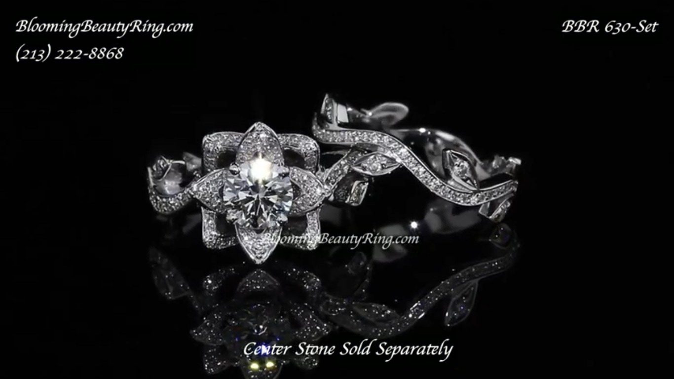 Lotus Engagement Rings Collection