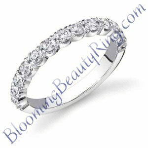 VWR 462b matching vintage wedding band - Blooming Beauty Ring