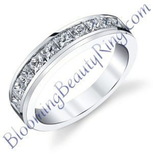 VWR 609b princess vintage wedding ring - Blooming Beauty Ring