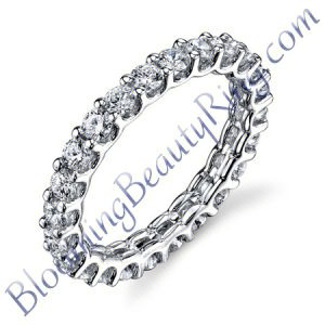 VWR 623 petite vintage eternity ring - Blooming Beauty Ring