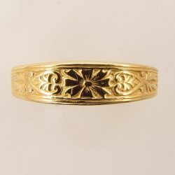 antique and vintage wedding bands - Blooming Beauty Ring