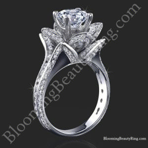 Engagement Ring Flower Settings
