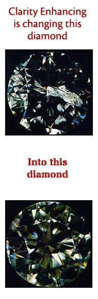 Clarity Enhanced Diamonds