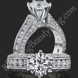 Newest Engagement Ring Design - nrd-411e-1