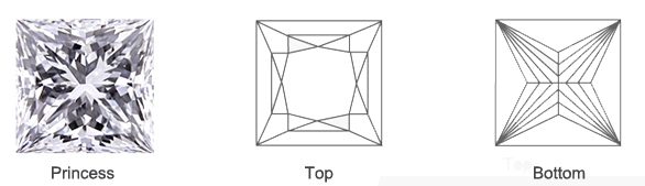 Popular Loose Princess Diamond Shape