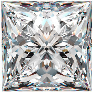 choose the right diamond shape - princess diamonds