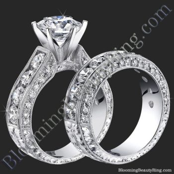 Jewelers Above And Beyond with More Than 4 Carats of Huge Top Quality Round Diamonds